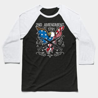 2nd Amendment 1791 Baseball T-Shirt